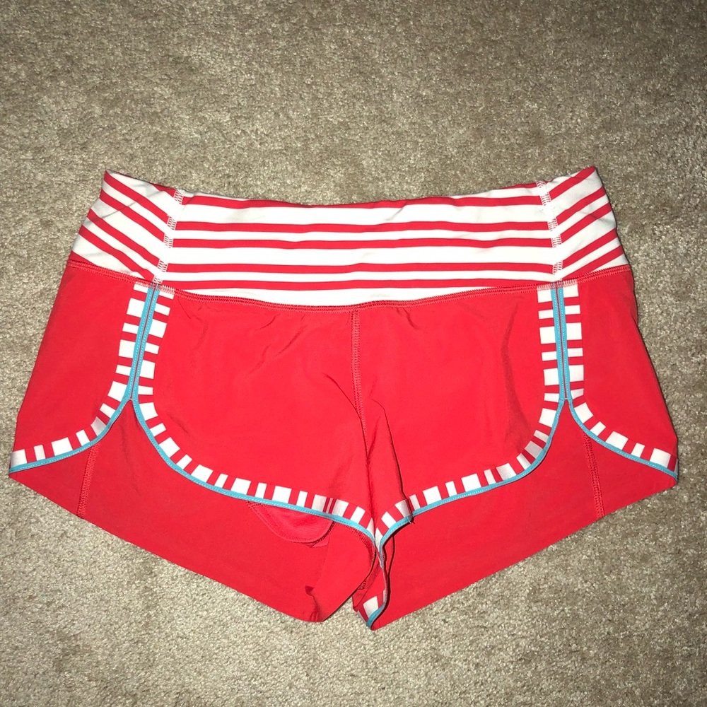 Lululemon Speed Shorts Size 6
